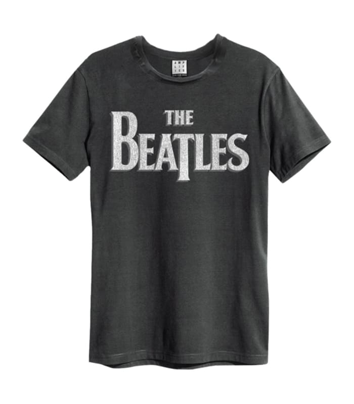 Polera The Beatles Logo – Talla L (Estilo Vintage)