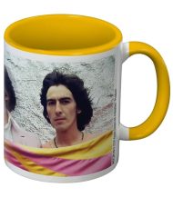 Taza The Beatles (rosado y amarillo) - Taza de cerámica de 10 oz / 315 ml - Imagen 2